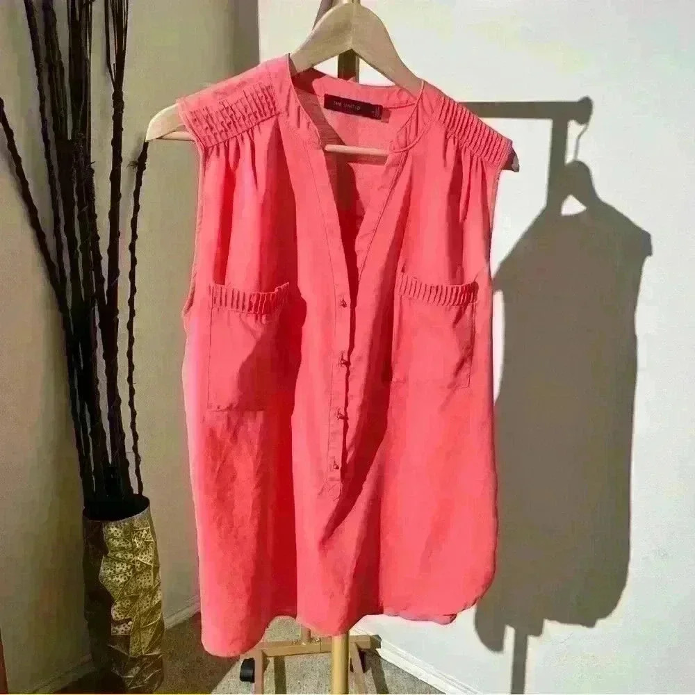 The Limited Coral Blouse